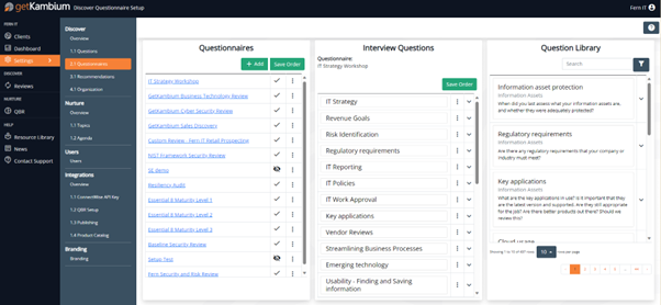 DiscoveryQuestionnaires